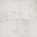 12x24 La Mallorca Acadia White Polished Porcelain Tile