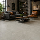 12x24 Cinder Grey Cement Look Matte PorcelainTile