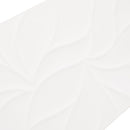 12x36 Brooklyn White Glossy Decor Ceramic Wall Tile  (60 CT/PA)