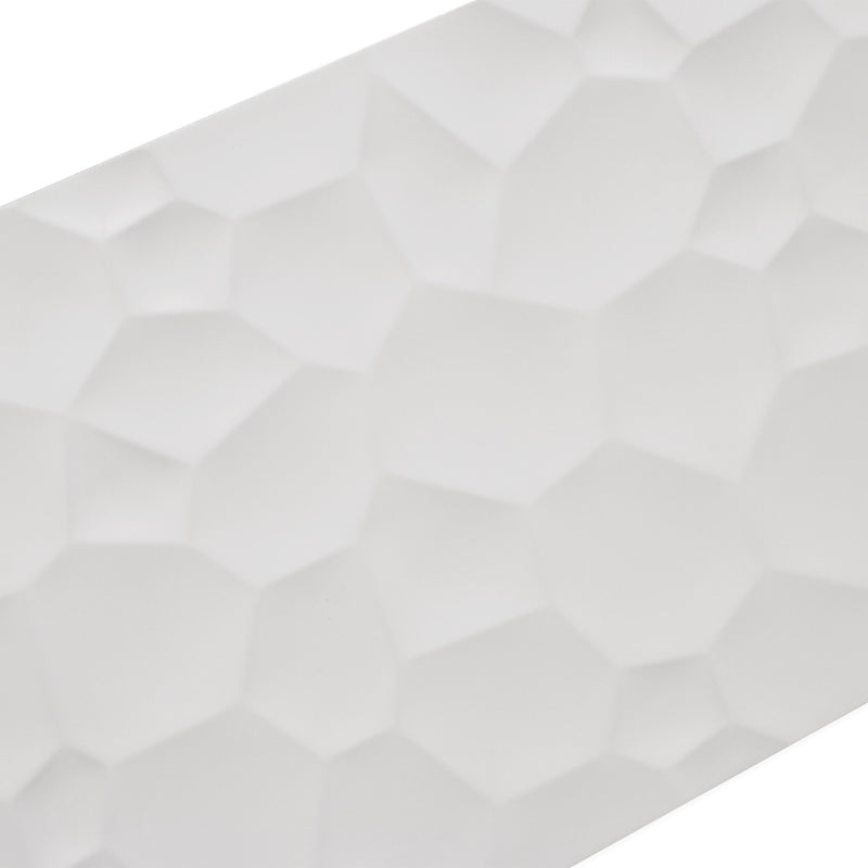 12x36 Hades Bubble Decor White Glazed Ceramic Wall Tile