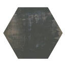 19x22 Hexagon Vessel Black Matte Porcelain Tile