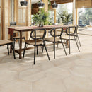 19x22 Hexagon Parma Arena Matte Porcelain Tile