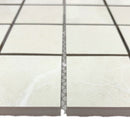 2x2 La Mallorca Crete Ivory Polished Porcelain Mosaic