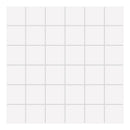 2x2 Solid Super White Matte Porcelain Mosaic