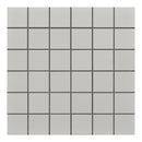 2x2 Solid Light Grey Matte Porcelain Mosaic