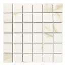 2x2 Calacatta Gold Polished Porcelain Mosaic