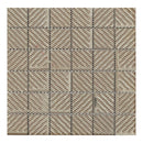 2x2 La Mallorca Milano Bianco Polished Porcelain Mosaic