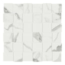 2x2  Chateau Basketweave Statuario Venato Matte Porcelain Mosaic