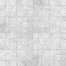 2x2 Italian Carrara Grande Honed Carrara Marble Mosaic