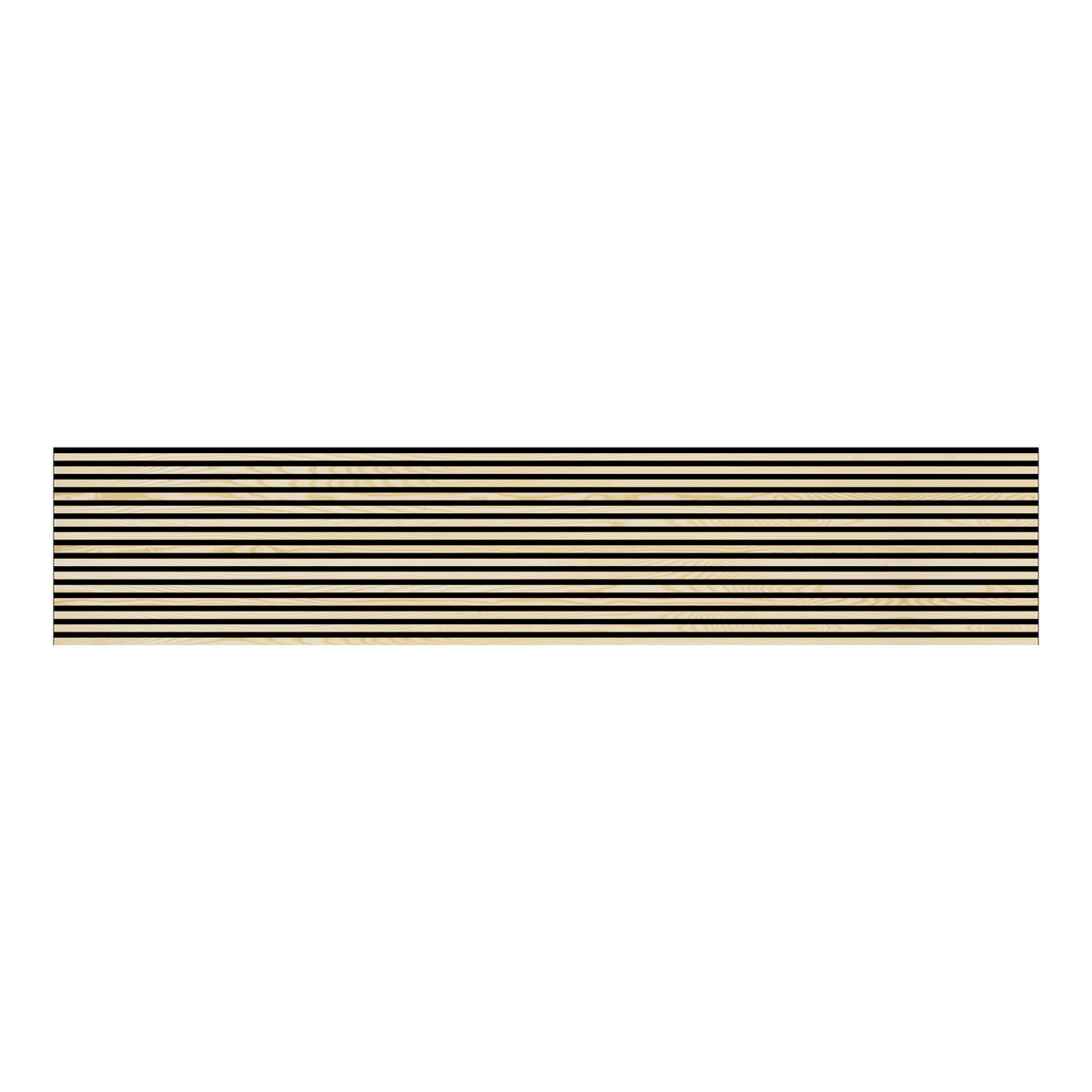 24x118 Ash Veneered Slat Acoustic Wall Panel (600x3000 mm)