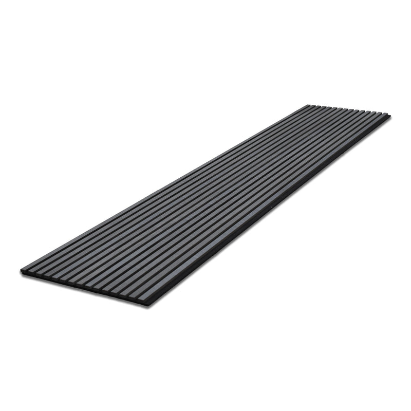 24x118 Black Oak Veneered Slat Acoustic Wall Panel (600x3000 mm)