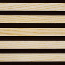 24x118 Ash Veneered Slat Acoustic Wall Panel (600x3000 mm)