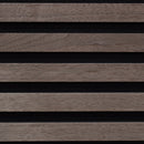 24x102 Walnut Veneered Slat Acoustic Wall Panel (600x2600 mm)