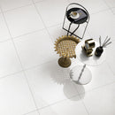 24x24 Pure White Polished Porcelain Tile