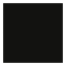 24x24 Solid Jet Black Polished Porcelain Tile Final Sale