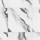 24x24 La Mallorca Panda White Polished Porcelain Tile