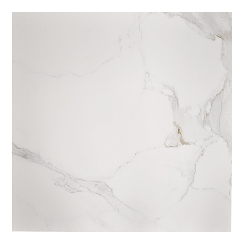 24x24 Calcatta Gold Glazed Polished Porcelain Tile (8 mm)