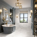 24x24 Bright Gold Matte Porcelain Tile