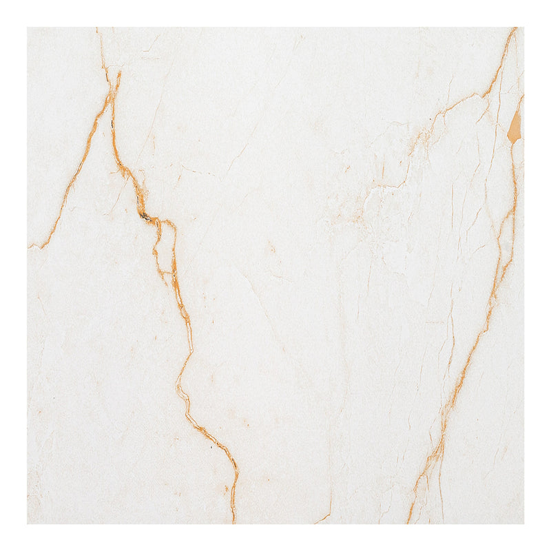 24x24 Bright Gold Matte Porcelain Tile