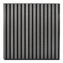 24x24 Black Oak Veneered Slat Acoustic Wall Panel (600x600 mm)