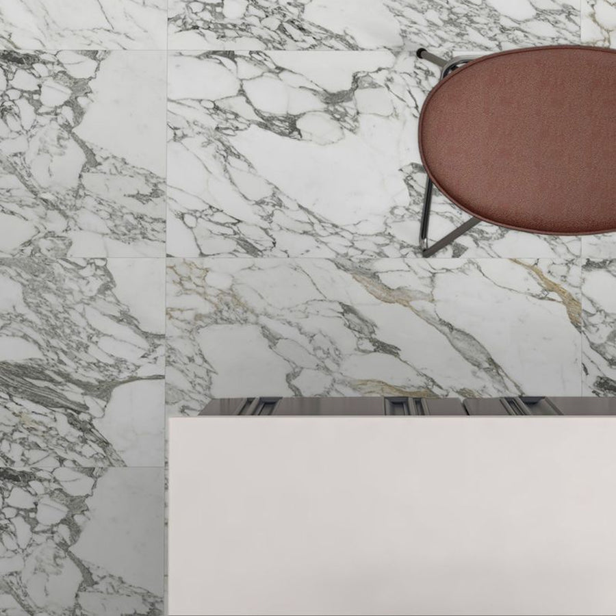 Marble look tiles for Richmond Hill renovation projects