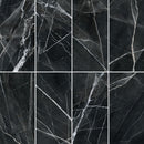 24x48 Majesto Calacatta Noir Polished Rectified Colorsync Porcelain Tile