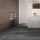 24x48 Nevado Black Porcelain Matte Tile