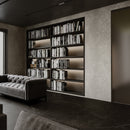 24x48 Antonella Black Night Porcelain Honed Tile