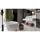 24x48 Chateau Statuario Venato Polished Rectified Glazed Porcelain Tile