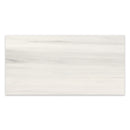 24x48 Chateau Suave Bianco Polished Rectified Glazed Porcelain Tile