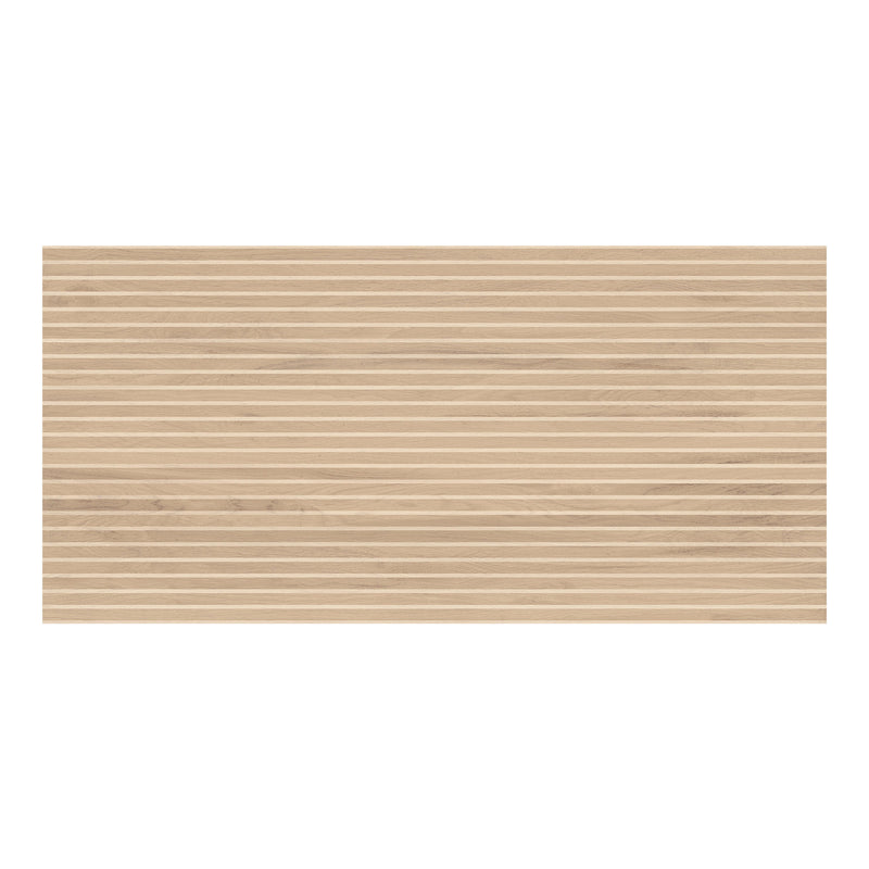 24x48 Bamboo Sagano Almond Light Line Matte Porcelain Tile