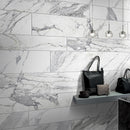 24x48 Woolf Elegant White Porcelain Matte Tile