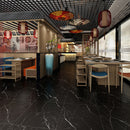 24x48 Marquina Black Marble Slate Porcelain Matte Tile (12mm)