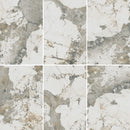 24x48 Pandora White Brown Porcelain Polished Tile (32 CT/PA)