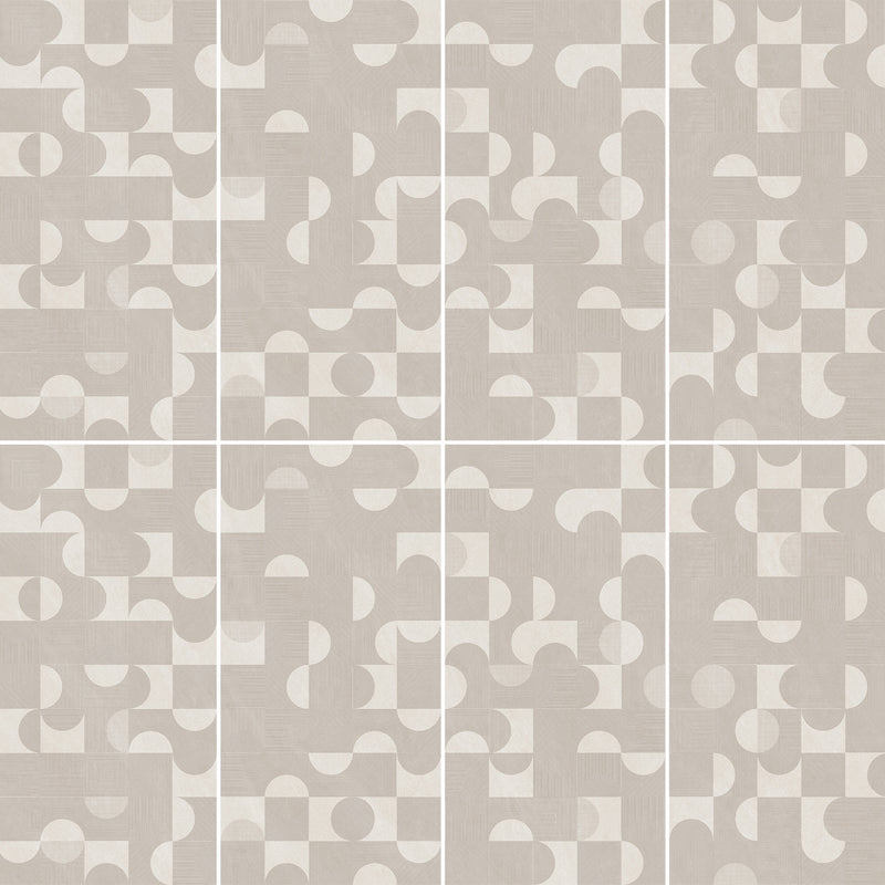 24x48 Nordic Prism Grey Porcelain Matte Tile (30 CT/PA)