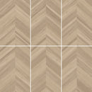 24x48 Alpine Chevron Light Oak Wooden Look Porcelain Matte Tile