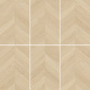 24x48 Alpine Chevron Cloud Oak Wooden Look Porcelain MatteTile (32 CT/PA)