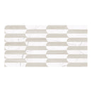 12mm 24x48 Piano Light Décor Semi-Polished Porcelain Tile (24 CT/PA)
