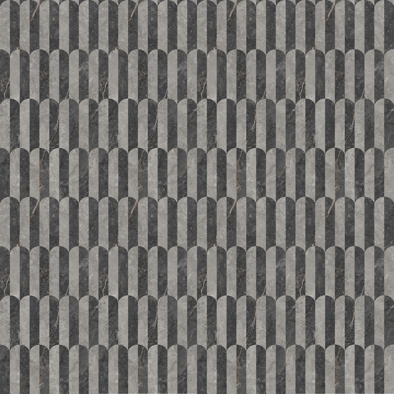 12mm 24x48 Piano Dark Décor Polished Porcelain Tile (24 CT/PA)