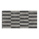 12mm 24x48 Piano Dark Décor Polished Porcelain Tile (24 CT/PA)