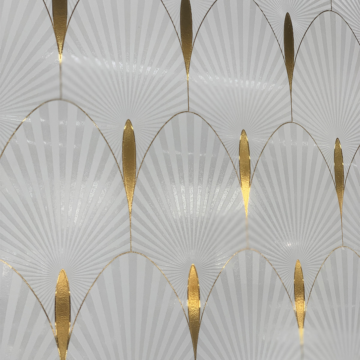 LIOLEAページ 24x48 Gliding White Gold Decor Glazed Porcelain Tile