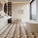 24x48 Nordic Triad Sand Porcelain Glazed Tile (30 CT/PA)