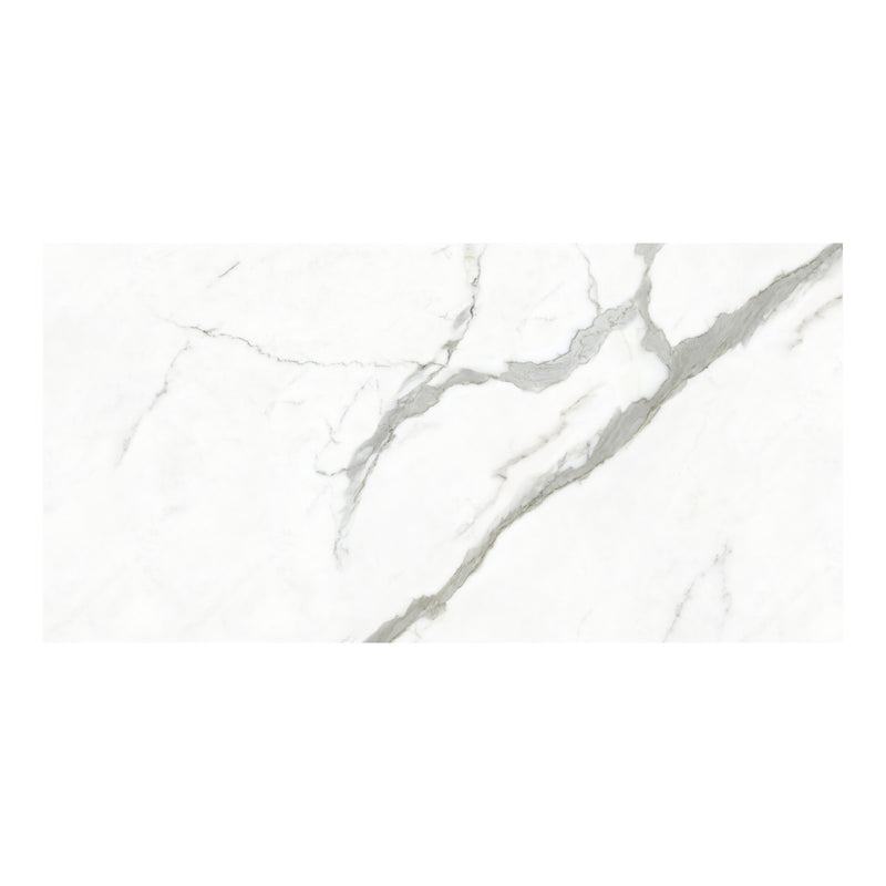 24x48 La Mallorca Milano Bianco Polished Porcelain Tile (32 CT/PA)