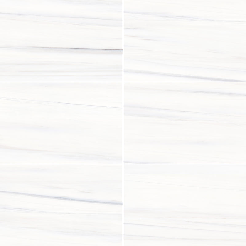 24x48 Star White Polished Porcelain Tile (28 CT/PA)