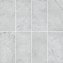 24x48 La Mallorca Milano Acadia White Polished Porcelain Tile