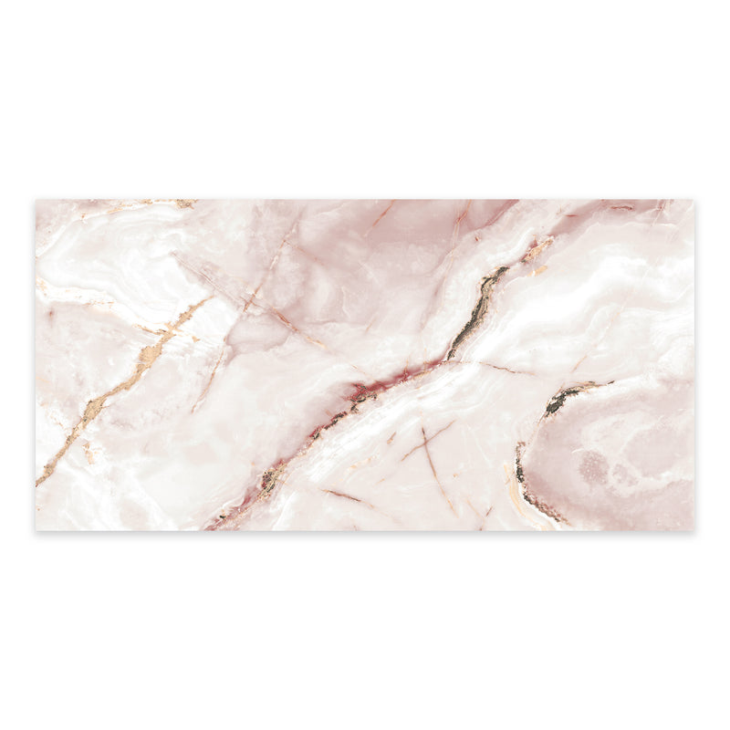 24x48 Eunoia Pink Polished Porcelain Tile