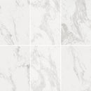 24x48 Roma Statuario Polished Thin Porcelain Tile (5.5 mm)