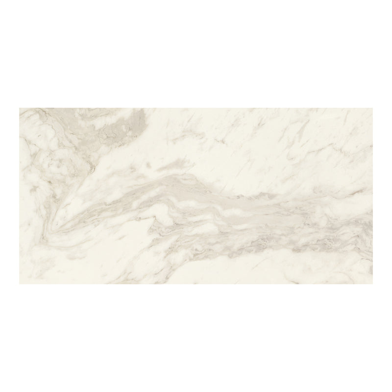 24x48 Roma Statuario Polished Thin Porcelain Tile (5.5 mm)