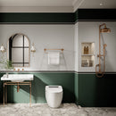 24x54 Royal Leather Green Pebble Porcelain Matte Tile