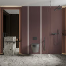 24x54 Royal Leather Brown Pebble Porcelain Matte Tile